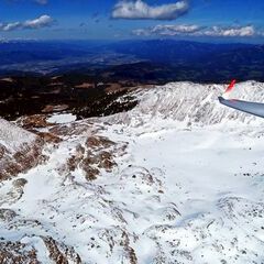 Flugwegposition um 12:55:28: Aufgenommen in der Nähe von Gemeinde Obdach, 8742, Österreich in 2448 Meter